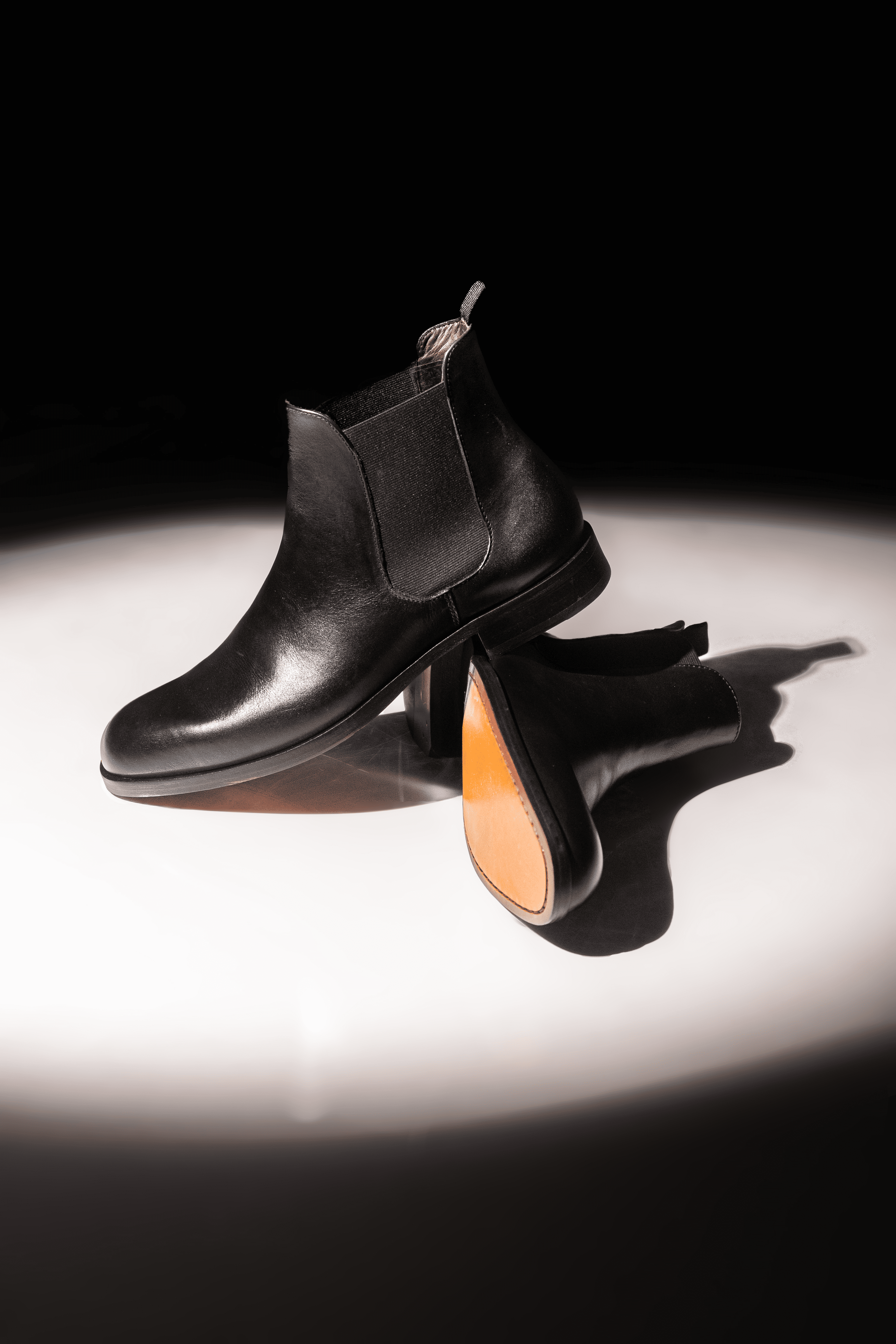 Sapatos de couro premium